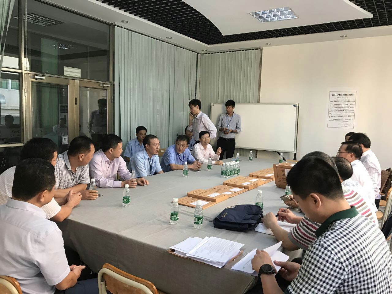 廣東省安全生產(chǎn)責任制現(xiàn)場考核組來我司考核